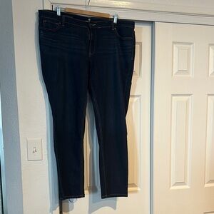 Women's Dark Blue Jeans